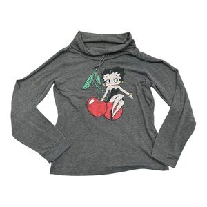 Betty Boop Cowlneck Sweater NWOT - Womens Size XL